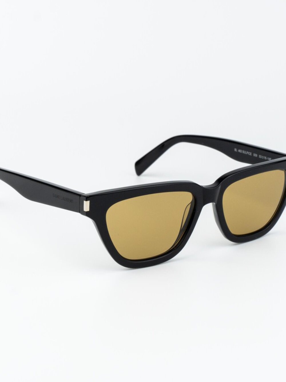 Saint Laurent Women Sunglasses Black Cat Eye SL462 SULPICE 009 NEW AUTHENTIC - Picture 4 of 13